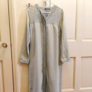 Light denim/blue Abaya